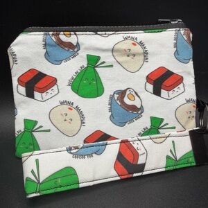 Charming Hawaii Local Foodie Print Pouch